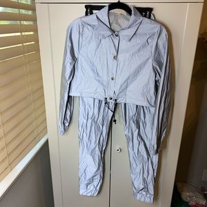 NWT Hot & Delicious Jacket & Pants Windbreaker Set